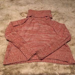 Cropped Cowl Neck Sweater NEEDS TO GO!!
